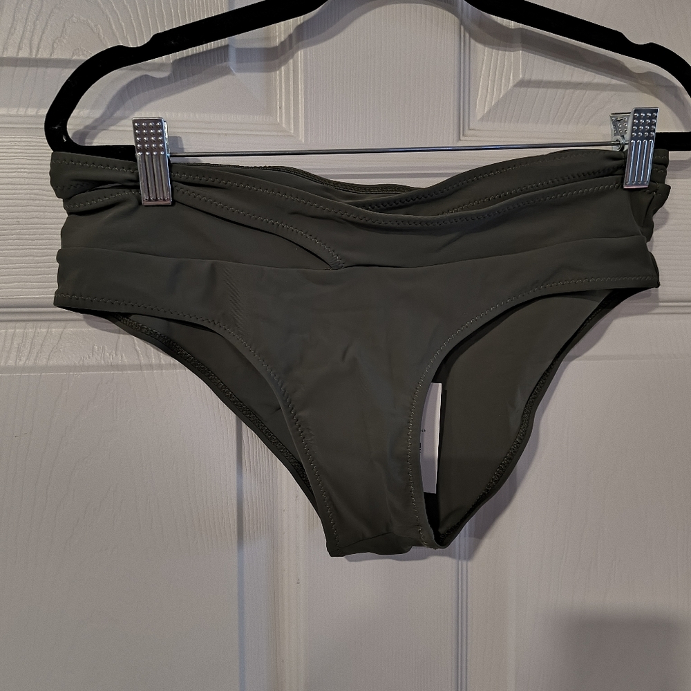 Cupshe Sz M Olive Green Bikini Bottom